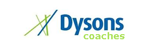 Dysons coaches in non standard livery